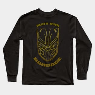 Death Over Bondage Super Villain T-shirt Long Sleeve T-Shirt